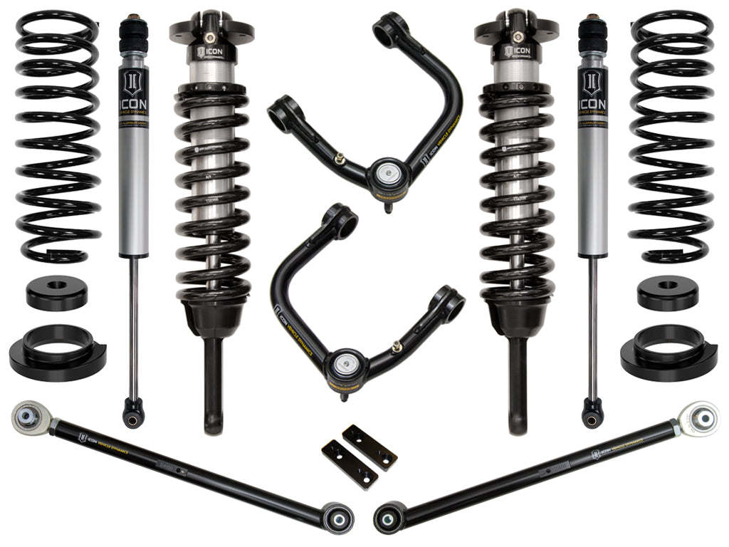 ICON Vehicle Dynamics K53173T 03-09 GX470 0-3.5" STAGE 3 SUSPENSION SYSTEM W TUBULAR UCA for Select Lexus GX470