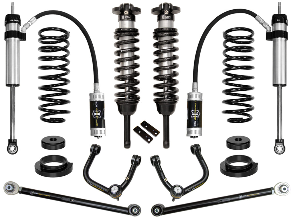 ICON Vehicle Dynamics K53174T 03-09 GX470 0-3.5" STAGE 4 SUSPENSION SYSTEM W TUBULAR UCA for Select Lexus GX470