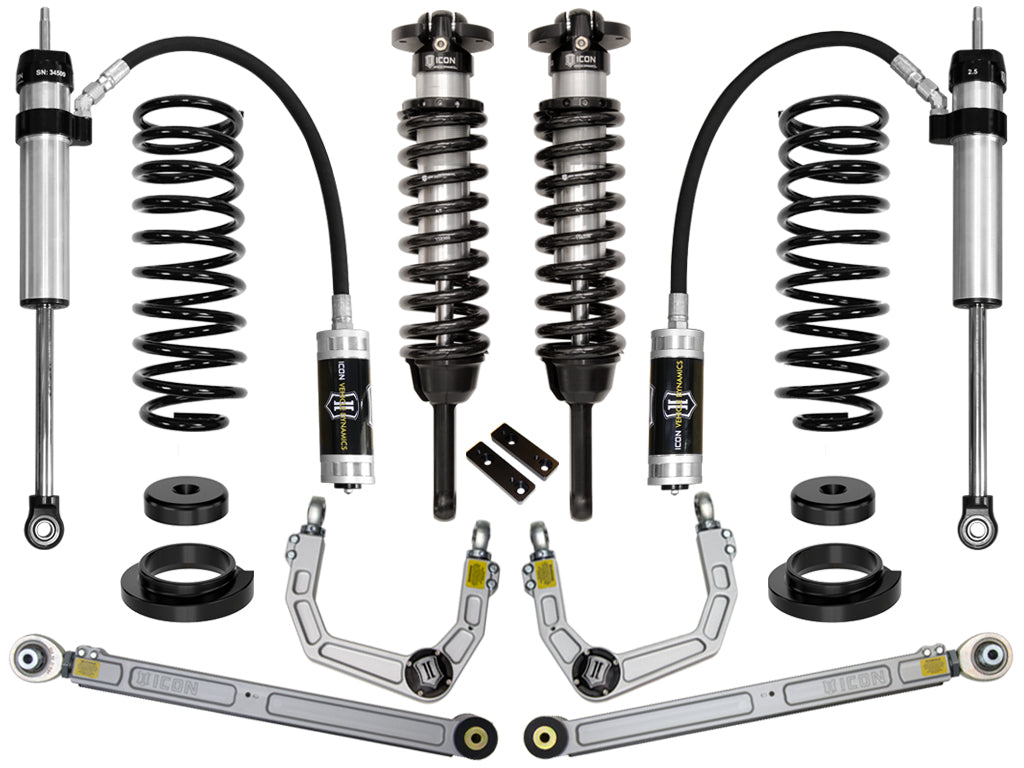 ICON Vehicle Dynamics K53174 03-09 GX470 0-3.5" STAGE 4 SUSPENSION SYSTEM W BILLET UCA for Select Lexus GX470