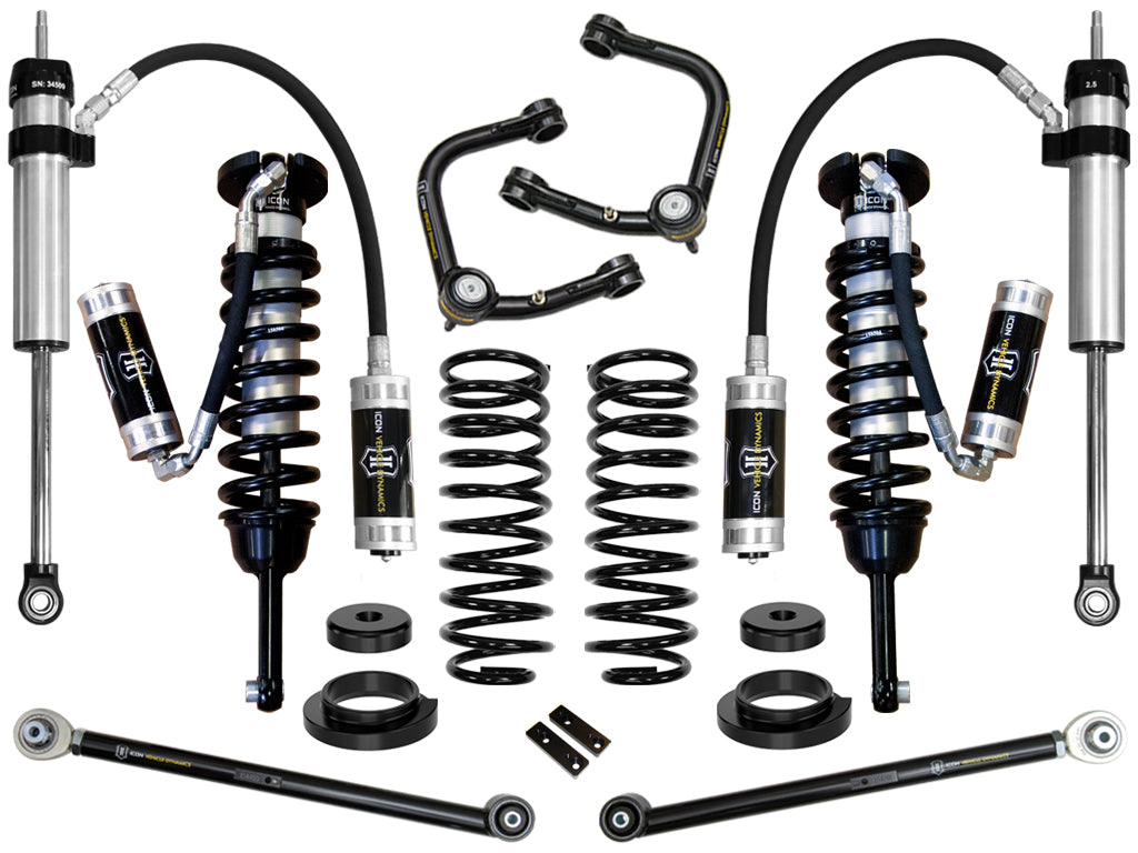 ICON Vehicle Dynamics K53175T 03-09 GX470 0-3.5" STAGE 5 SUSPENSION SYSTEM W TUBULAR UCA for Select Lexus GX470