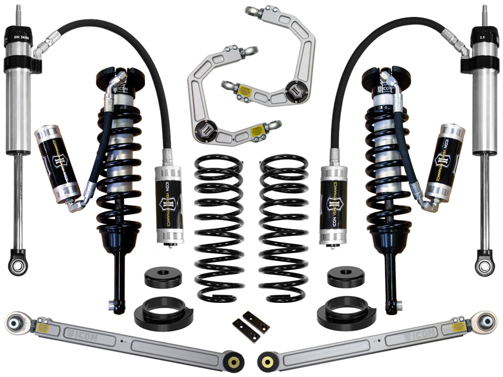ICON Vehicle Dynamics K53175 03-09 GX470 0-3.5" STAGE 5 SUSPENSION SYSTEM W BILLET UCA for Select Lexus GX470
