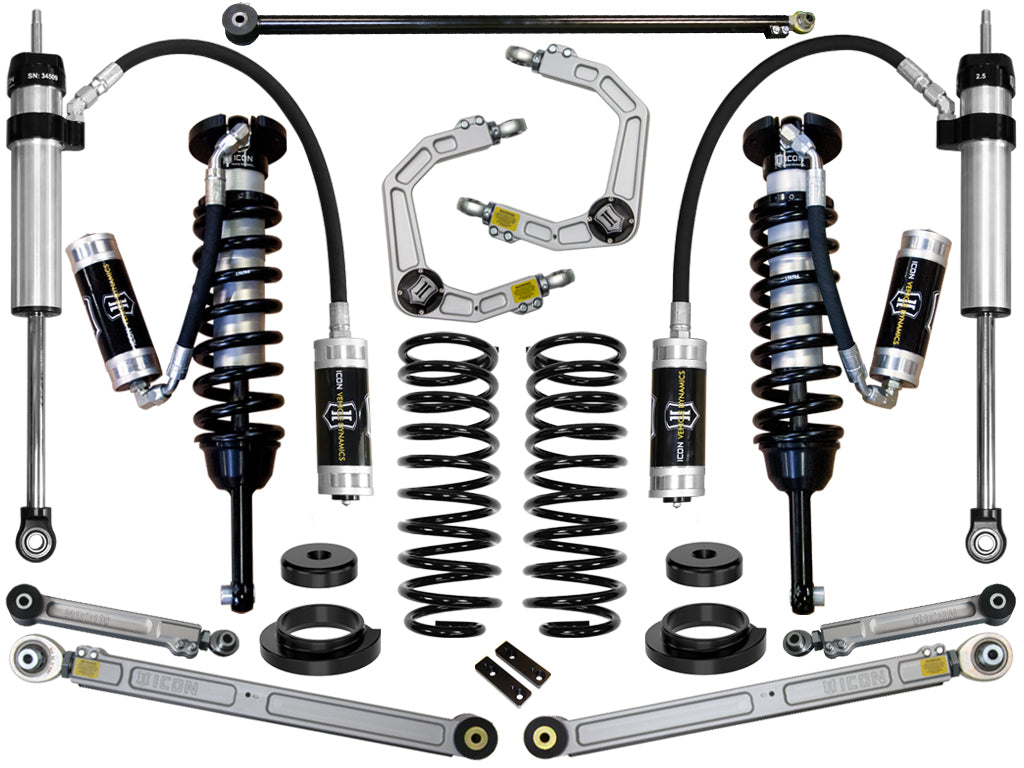 ICON Vehicle Dynamics K53176 03-09 GX470 0-3.5" STAGE 6 SUSPENSION SYSTEM W BILLET UCA for Select Lexus GX470