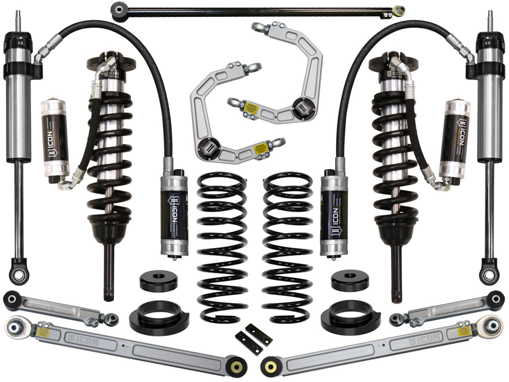 ICON Vehicle Dynamics K53177 03-09 GX470 0-3.5" STAGE 7 SUSPENSION SYSTEM W BILLET UCA for Select Lexus GX470