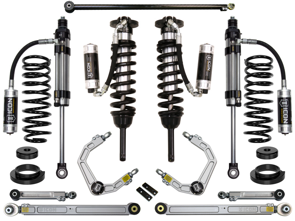 ICON Vehicle Dynamics K53178 03-09 GX470 0-3.5" STAGE 8 SUSPENSION SYSTEM W BILLET UCA for Select Lexus GX470