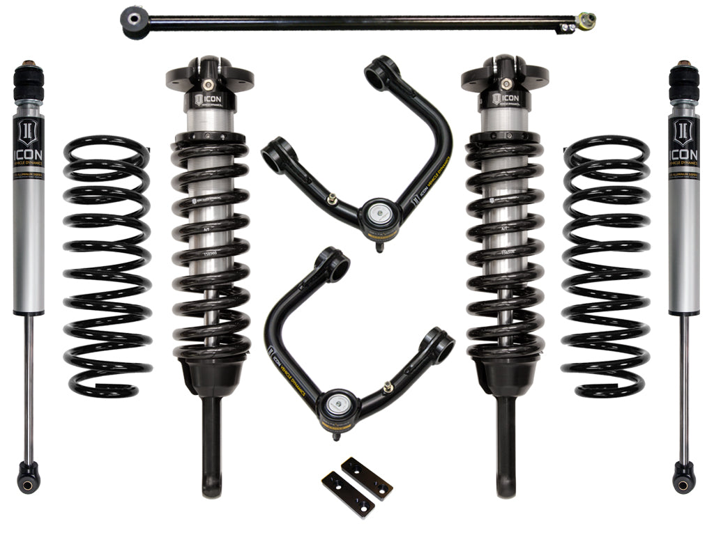 ICON Vehicle Dynamics K53182T 10-UP GX460 0-3.5" STAGE 2 SUSPENSION SYSTEM W TUBULAR UCA for Select Lexus GX460