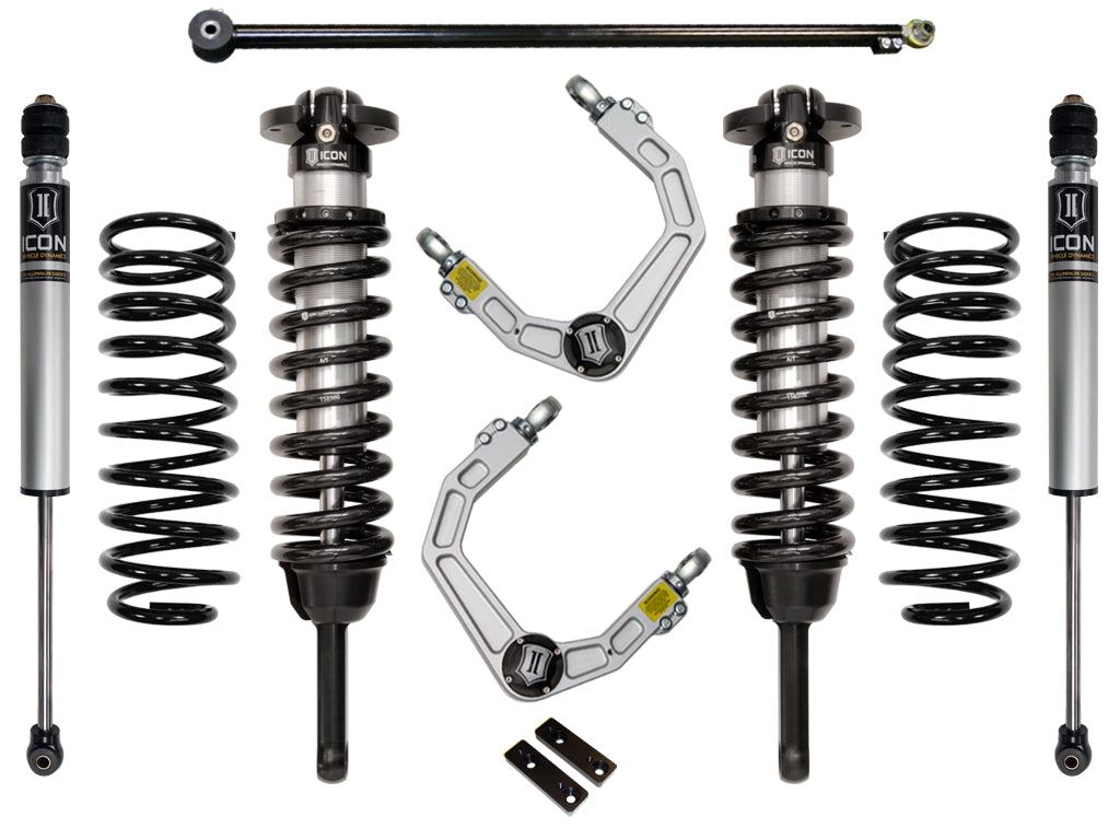 ICON Vehicle Dynamics K53182 10-UP GX460 0-3.5" STAGE 2 SUSPENSION SYSTEM W BILLET UCA for Select Lexus GX460