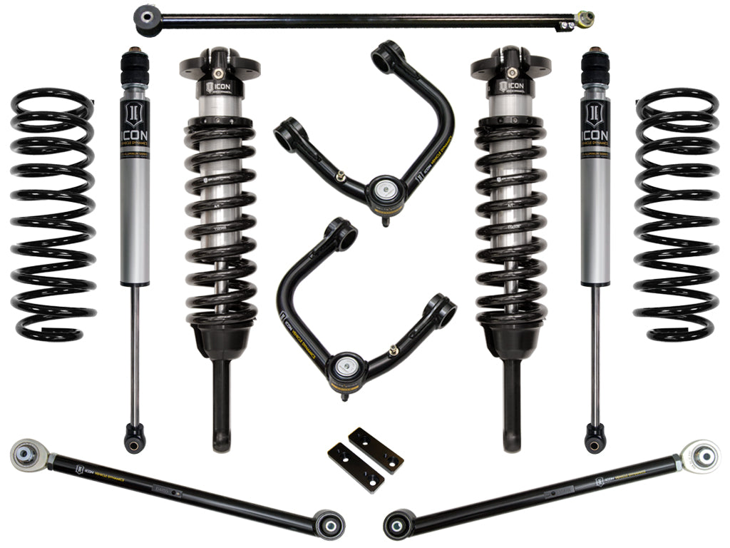 ICON Vehicle Dynamics K53183T 10-UP GX460 0-3.5" STAGE 3 SUSPENSION SYSTEM W TUBULAR UCA for Select Lexus GX460