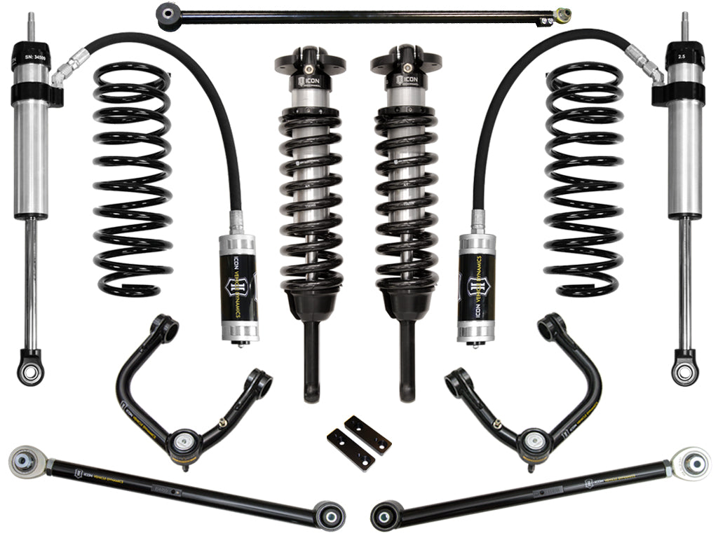 ICON Vehicle Dynamics K53184T 10-UP GX460 0-3.5" STAGE 4 SUSPENSION SYSTEM W TUBULAR UCA for Select Lexus GX460