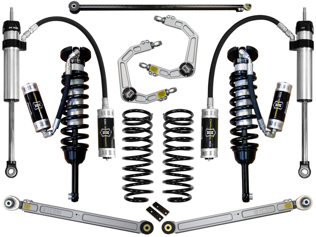 ICON Vehicle Dynamics K53185 10-UP GX460 0-3.5" STAGE 5 SUSPENSION SYSTEM W BILLET UCA for Select Lexus GX460