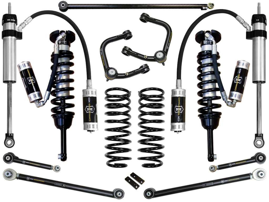ICON Vehicle Dynamics K53186T 10-UP GX460 0-3.5" STAGE 6 SUSPENSION SYSTEM W TUBULAR UCA for Select Lexus GX460