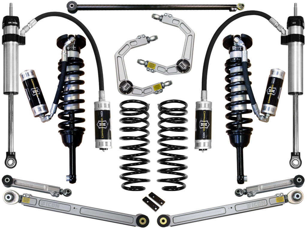ICON Vehicle Dynamics K53186 10-UP GX460 0-3.5" STAGE 6 SUSPENSION SYSTEM W BILLET UCA for Select Lexus GX460