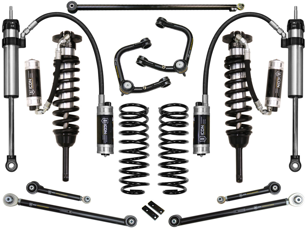 ICON Vehicle Dynamics K53187T 10-UP GX460 0-3.5" STAGE 7 SUSPENSION SYSTEM W TUBULAR UCA for Select Lexus GX460