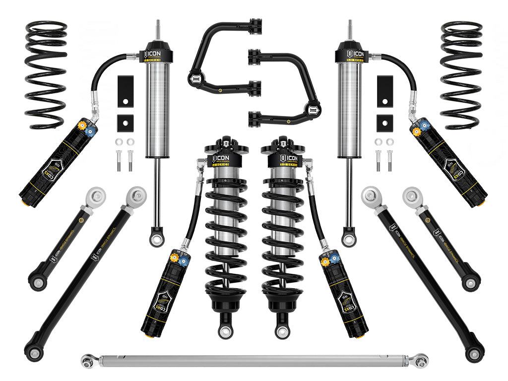 ICON Vehicle Dynamics K53213TD 22-25 TUNDRA 2-3.25" STAGE 3 3.0 SUSPENSION SYSTEM TUBULAR CDXS for Select Toyota Tundra
