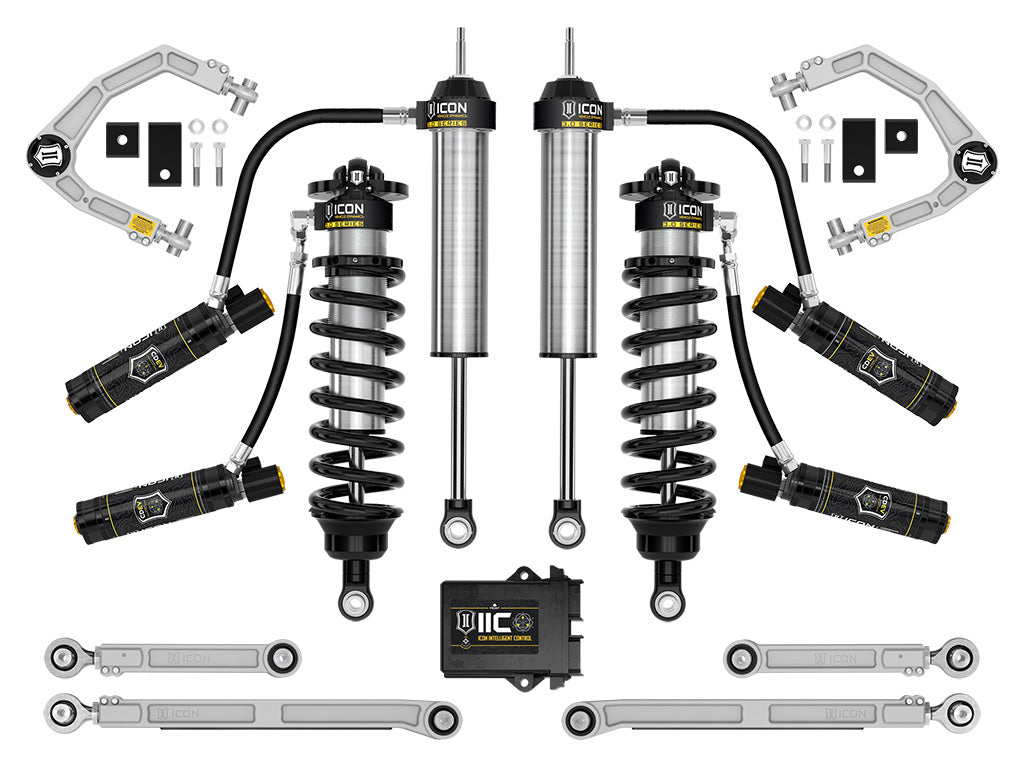 ICON Vehicle Dynamics K53215 22-25 TUNDRA 1.25-3.25" STAGE 5 3.0 SUSPENSION SYSTEM BILLET for Select Toyota Tundra