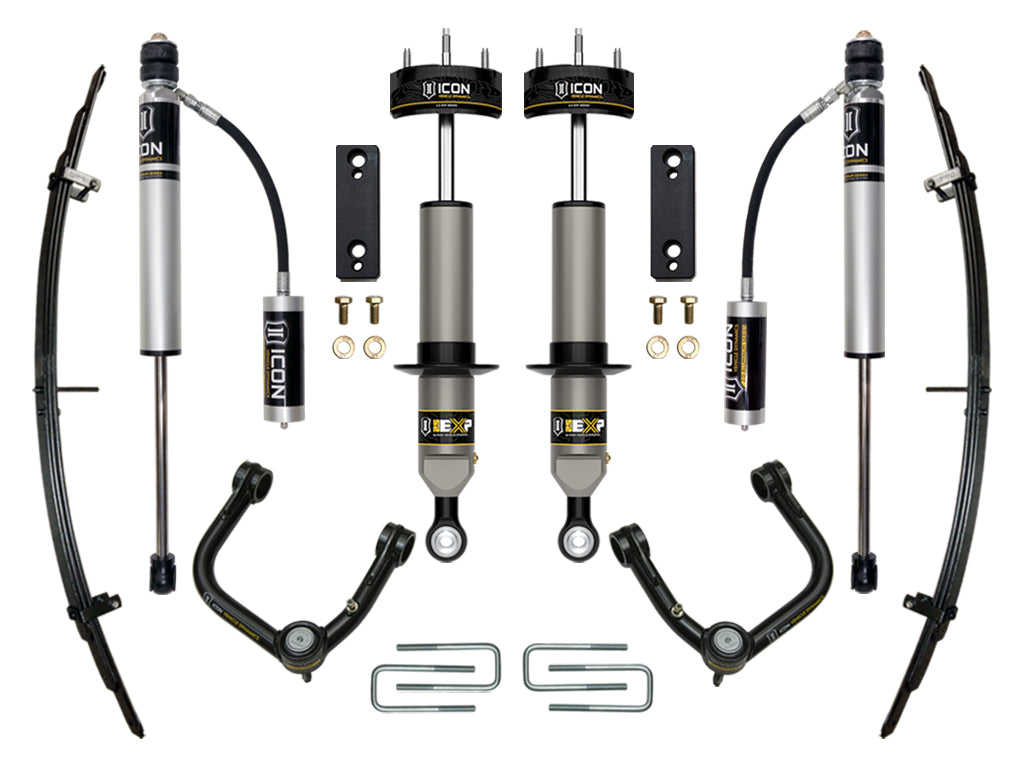 ICON Vehicle Dynamics K53222T 05-23 TACOMA 1-2" STAGE 3 EXP SUSPENSION SYSTEM TUBULAR for Select Toyota Tacoma