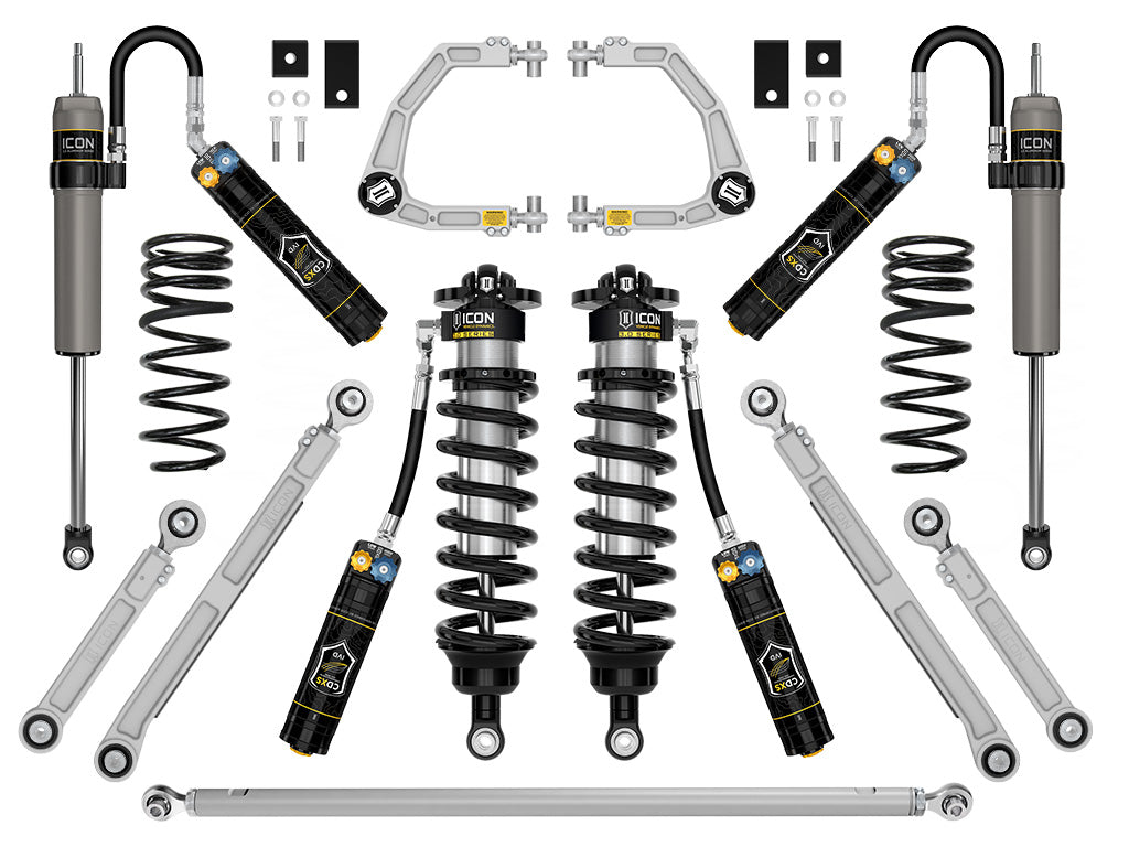 ICON Vehicle Dynamics K53251D 23-25 SEQUOIA 3-4.25" STAGE 1 3.0 SUSPENSION SYSTEM BILLET CDXS for Select Toyota Sequoia