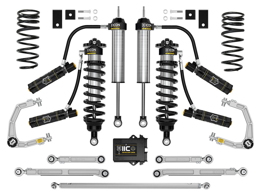 ICON Vehicle Dynamics K53254S 23-25 SEQUOIA 3-4.25" STAGE 4 3.0 SUSPENSION SYSTEM BILLET (TRD) for Select Toyota Sequoia