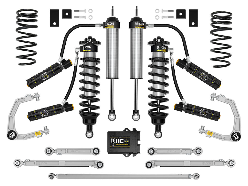ICON Vehicle Dynamics K53254 23-25 SEQUOIA 3-4.25" STAGE 4 3.0 SUSPENSION SYSTEM BILLET for Select Toyota Sequoia