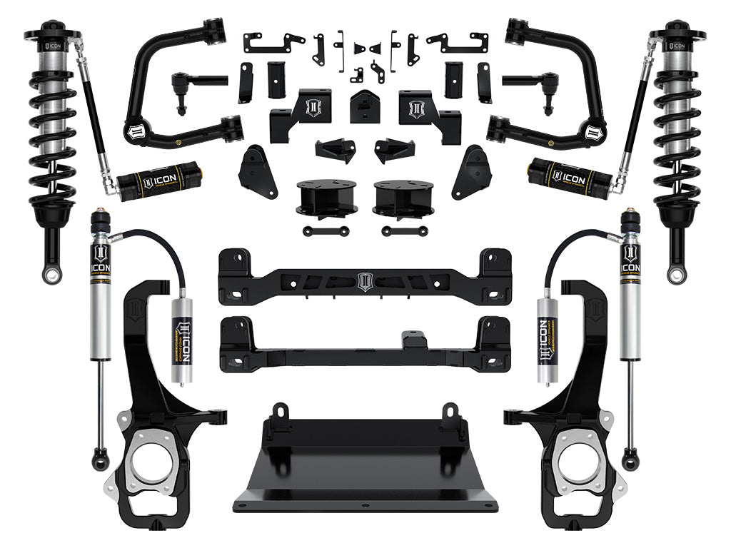 ICON Vehicle Dynamics K53273T 22-24 TOYOTA TUNDRA 6" STAGE 3 SUSPENSION SYSTEM TUBULAR UCA for Select Toyota Tundra