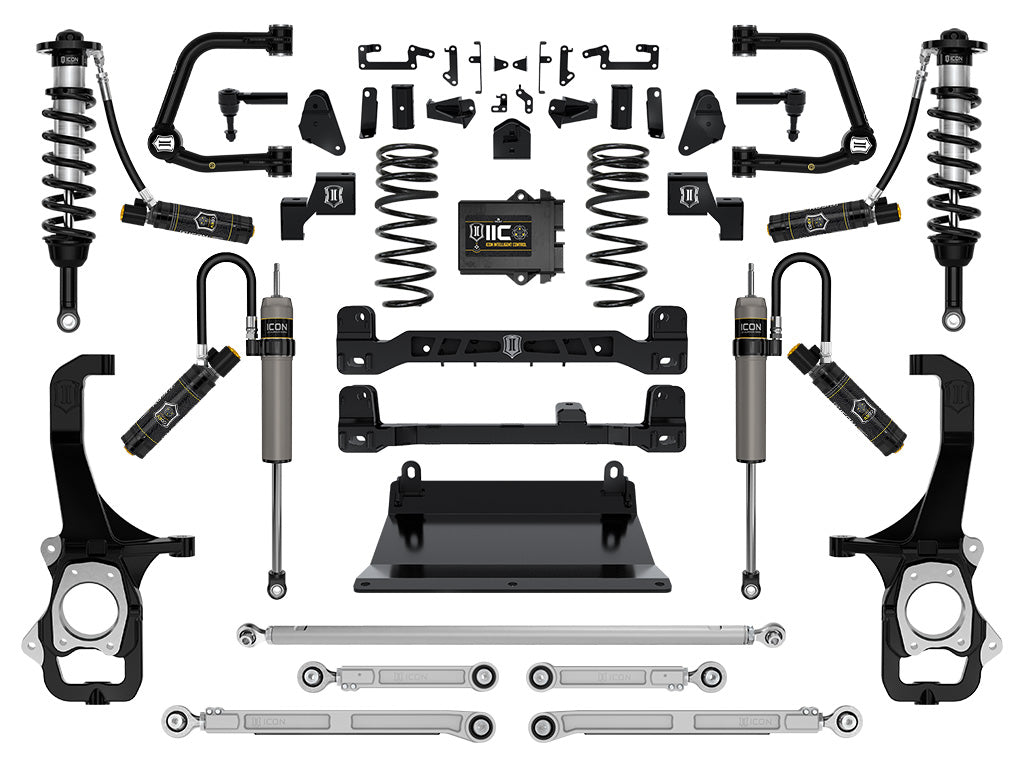 ICON Vehicle Dynamics K53279T 22-24 TOYOTA TUNDRA 6" STAGE 9 SUSPENSION SYSTEM TUBULAR UCA for Select Toyota Tundra