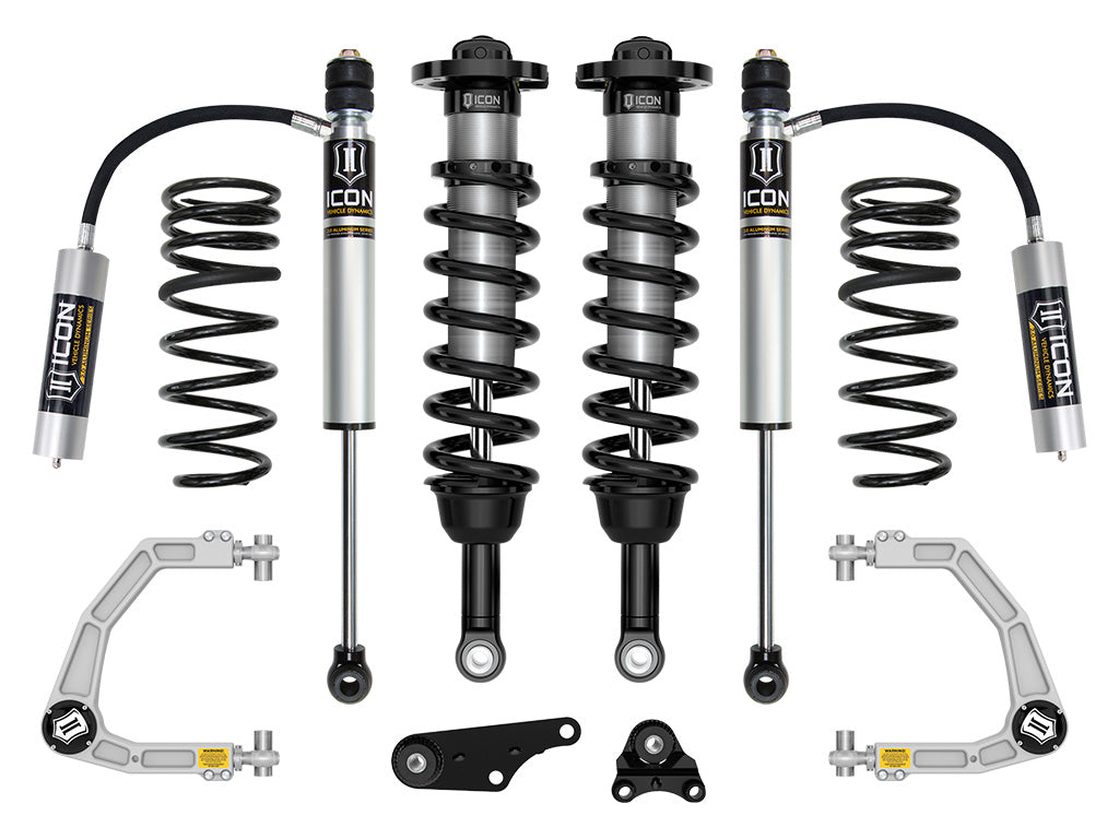 ICON Vehicle Dynamics K53293X 24-25 TACOMA 1.25-3" STAGE 3 SUSPENSION SYSTEM BILLET OVERLAND REAR COILS for Select Toyota Tacoma