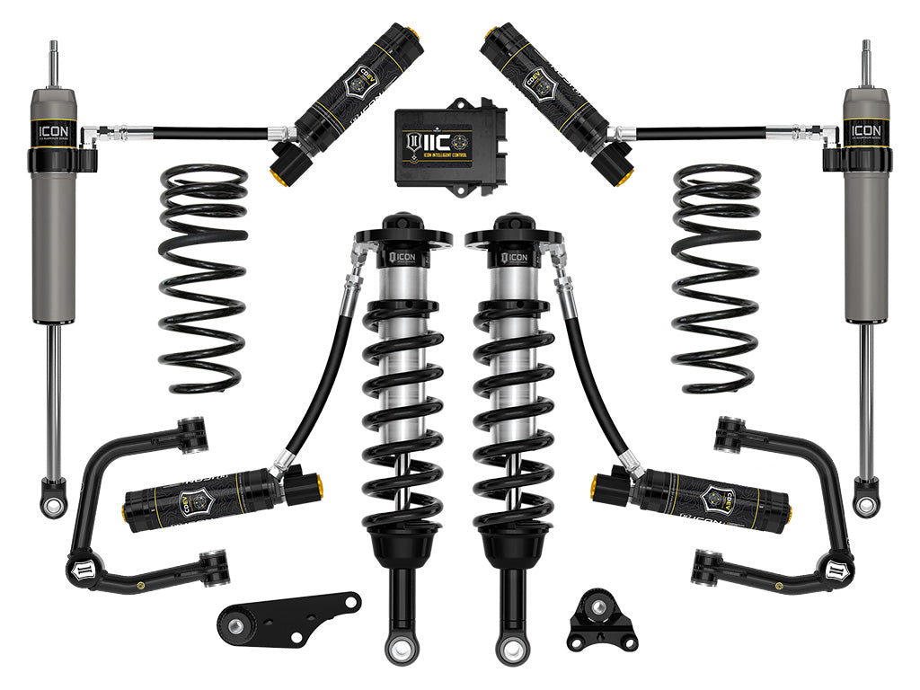 ICON Vehicle Dynamics K53296TX 24-25 TACOMA 1.25-3" STAGE 6 SUSPENSION SYSTEM TUBULAR OVERLAND REAR COILS for Select Toyota Tacoma