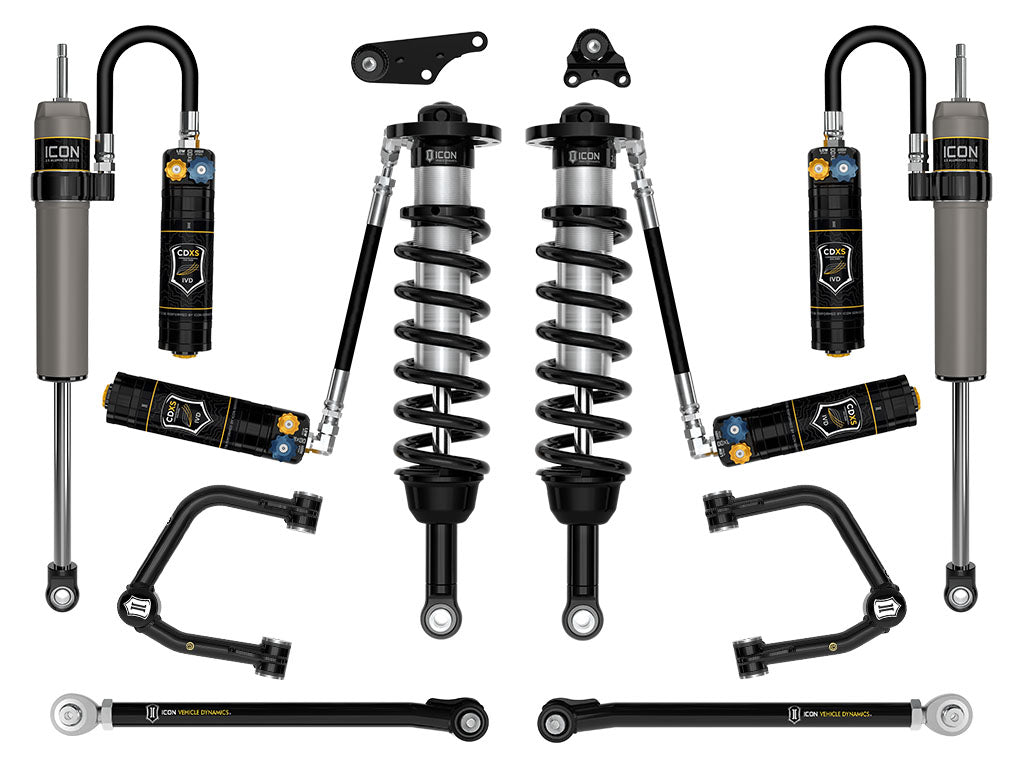 ICON Vehicle Dynamics K53299T 24-25 TACOMA 1.25-3" STAGE 9 SUSPENSION SYSTEM TUBULAR for Select Toyota Tacoma