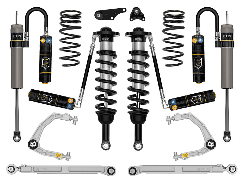 ICON Vehicle Dynamics K53299X 24-25 TACOMA 1.25-3" STAGE 9 SUSPENSION SYSTEM BILLET OVERLAND REAR COILS for Select Toyota Tacoma