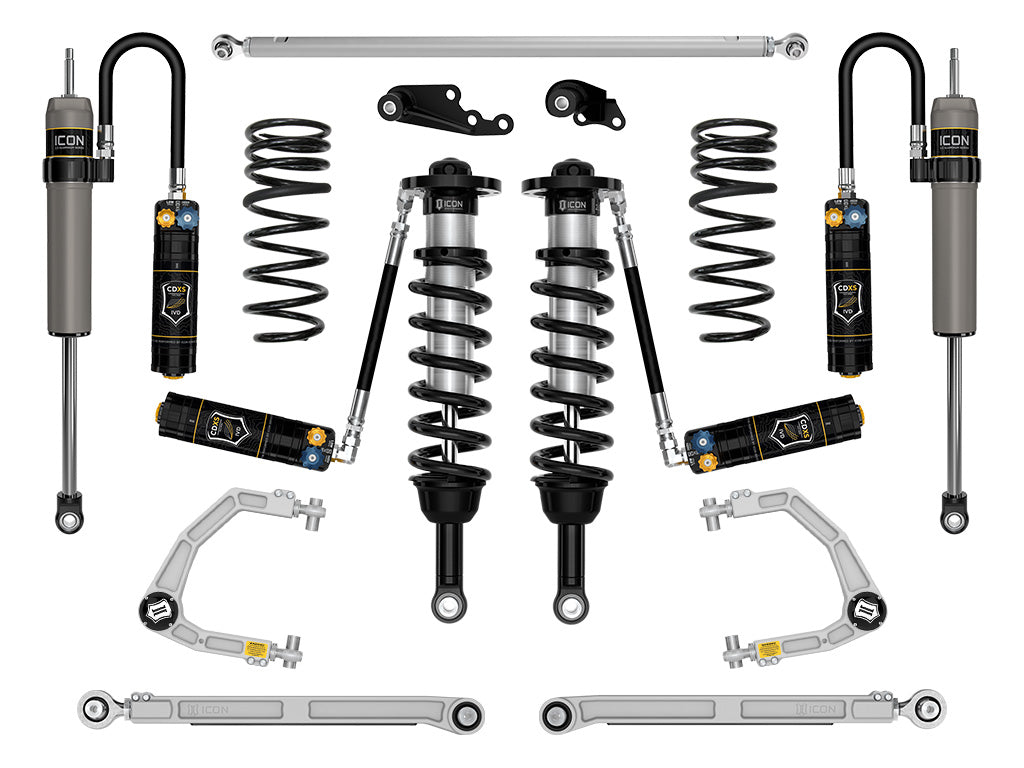 ICON Vehicle Dynamics K53358D 24-25 GX550 1.25-3" STAGE 8 SUSPENSION SYSTEM CDXS BILLET for Select Lexus GX550