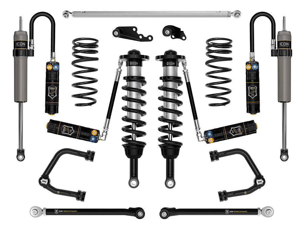 ICON Vehicle Dynamics K53358TD 24-25 GX550 1.25-3" STAGE 8 SUSPENSION SYSTEM CDXS TUBULAR for Select Lexus GX550