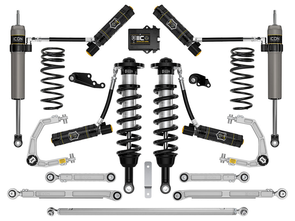 ICON Vehicle Dynamics K53360 24-25 GX550 1.25-3" STAGE 10 SUSPENSION SYSTEM BILLET for Select Lexus GX550