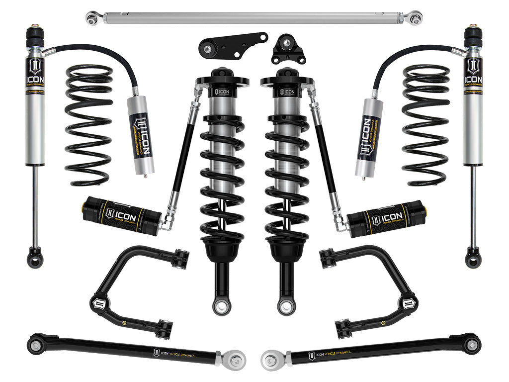 ICON Vehicle Dynamics K53364T 24-25 LAND CRUISER 250 SERIES 1.25-3" LIFT STAGE 4 SUSPENSION SYSTEM TUBULAR for Select Toyota Land Cruiser
