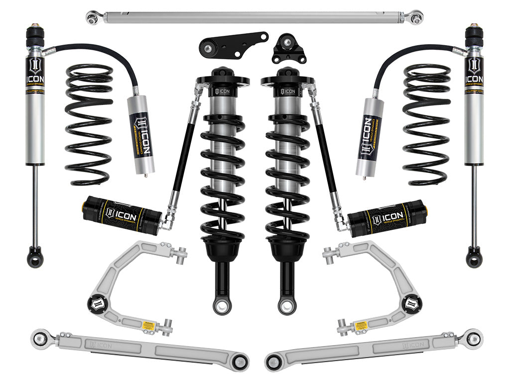 ICON Vehicle Dynamics K53364 24-25 LAND CRUISER 250 SERIES 1.25-3" LIFT STAGE 4 SUSPENSION SYSTEM BILLET for Select Toyota Land Cruiser