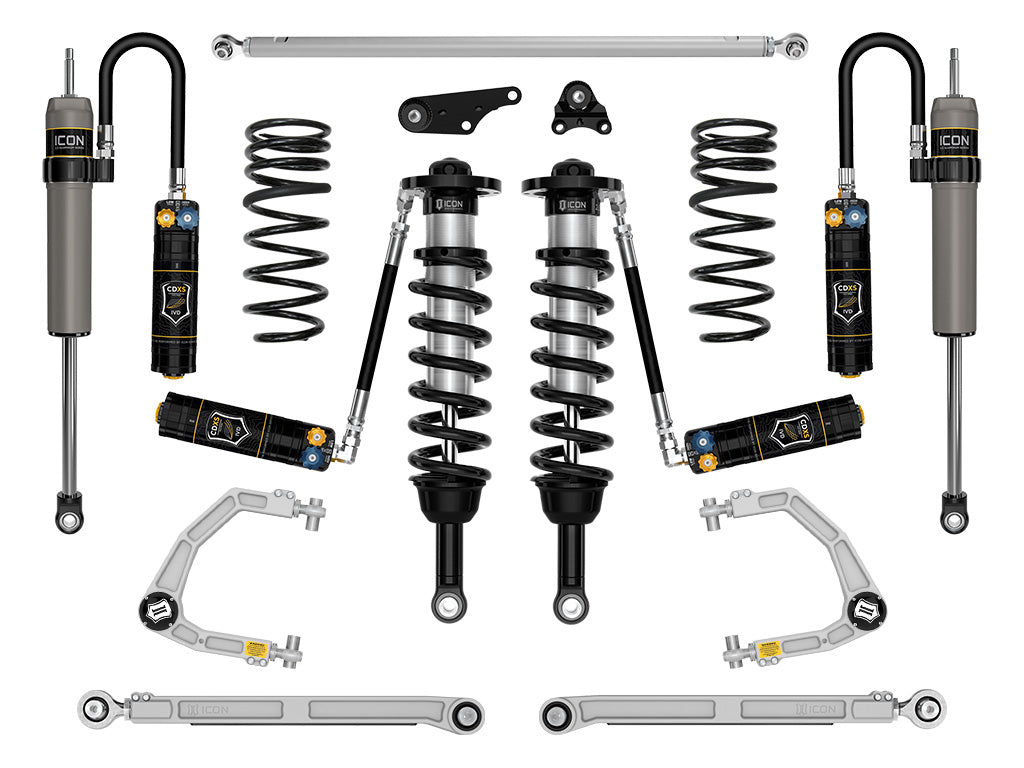 ICON Vehicle Dynamics K53368D 24-25 LAND CRUISER 250 SERIES 1.25-3" LIFT STAGE 8 SUSPENSION SYSTEM CDXS BILLET for Select Toyota Land Cruiser