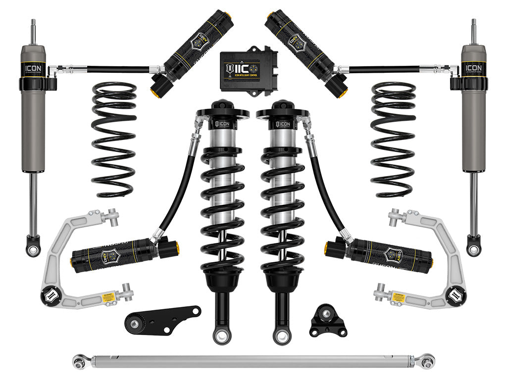 ICON Vehicle Dynamics K53370 24-25 LAND CRUISER 250 SERIES 1.25-3" LIFT STAGE 10 SUSPENSION SYSTEM BILLET for Select Toyota Land Cruiser