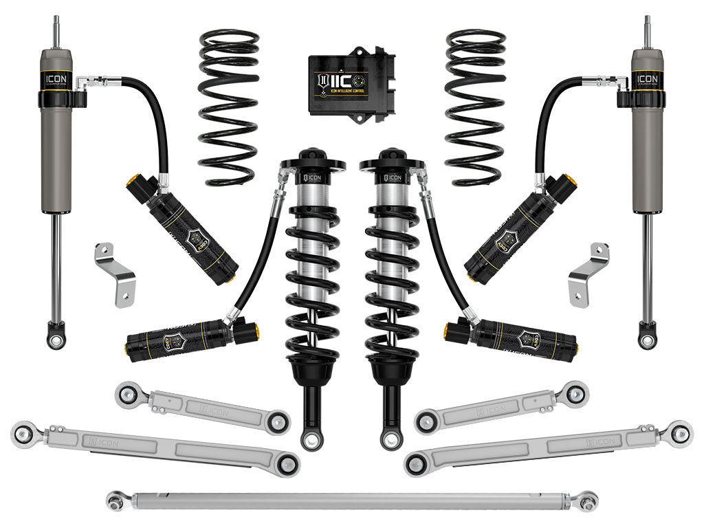 ICON Vehicle Dynamics K53400 23-25 SEQUOIA TRD PRO 2.5" STAGE 10 SUSPENSION SYSTEM BILLET for Select Toyota Sequoia