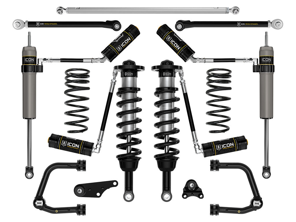 ICON Vehicle Dynamics K53407T 25 4RUNNER 4WD 1.25-3" LIFT STAGE 7 SUSPENSION SYSTEM TUBULAR for Select Toyota 4Runner