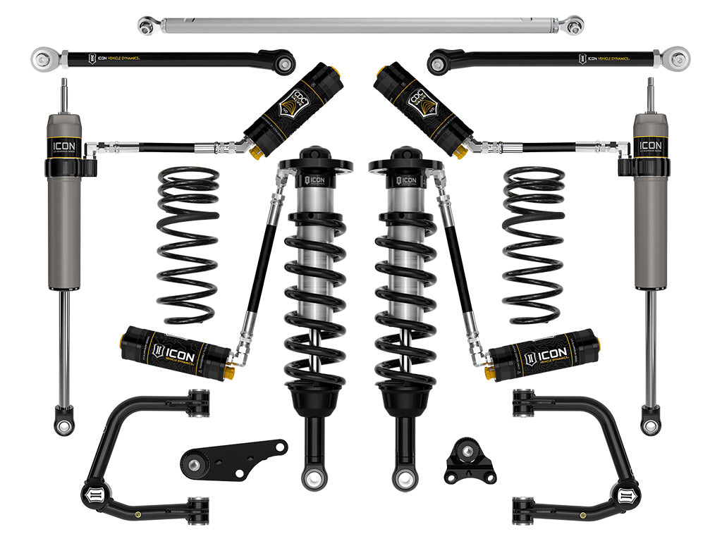 ICON Vehicle Dynamics K53408T 25 4RUNNER 4WD 1.25-3" LIFT STAGE 8 SUSPENSION SYSTEM TUBULAR for Select Toyota 4Runner