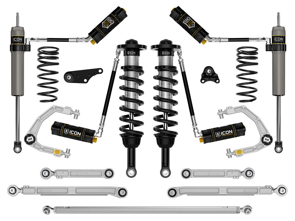 ICON Vehicle Dynamics K53410 25 4RUNNER 4WD 1.25-3" LIFT STAGE 10 SUSPENSION SYSTEM BILLET for Select Toyota 4Runner