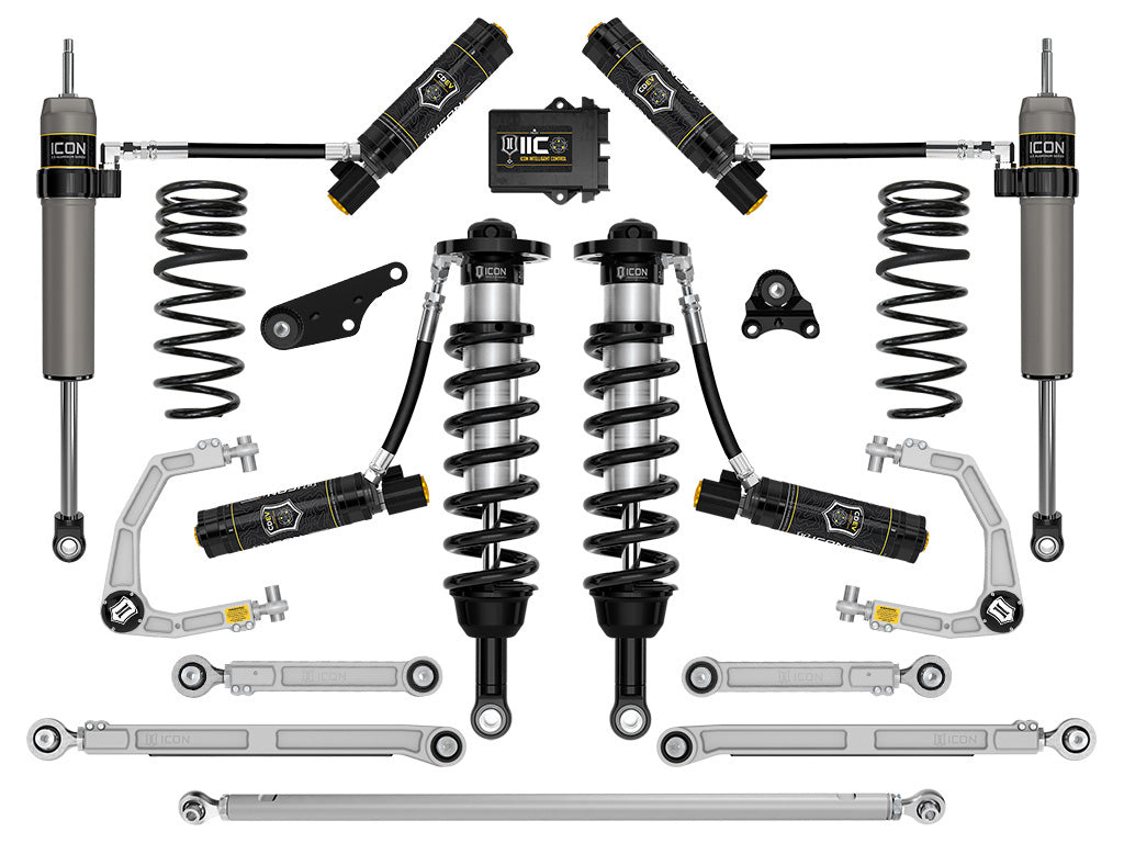 ICON Vehicle Dynamics K53414 25 4RUNNER 4WD 1.25-3" LIFT STAGE 14 SUSPENSION SYSTEM BILLET for Select Toyota 4Runner