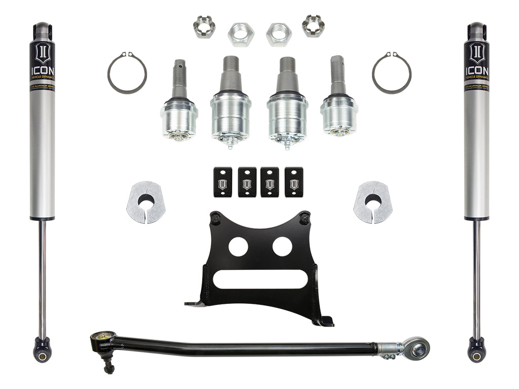ICON Vehicle Dynamics K6204 17-22 FORD F250/F350 STAGE 4 ULTIMATE FRONT END KIT for Select Ford F-250 Super Duty, Ford F-350 Super Duty