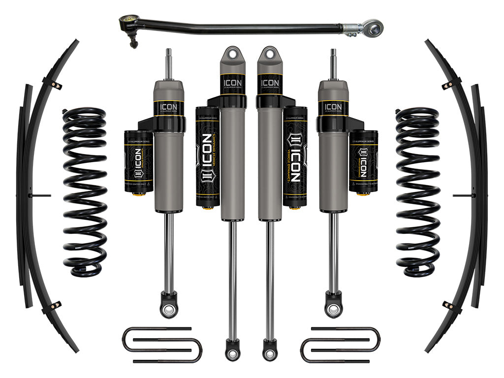 ICON Vehicle Dynamics K62513L 17-19 FORD F250/F350 2.5" STAGE 3 SUSPENSION SYSTEM W EXPANSION PACK for Select Ford F-250 Super Duty, Ford F-350 Super Duty