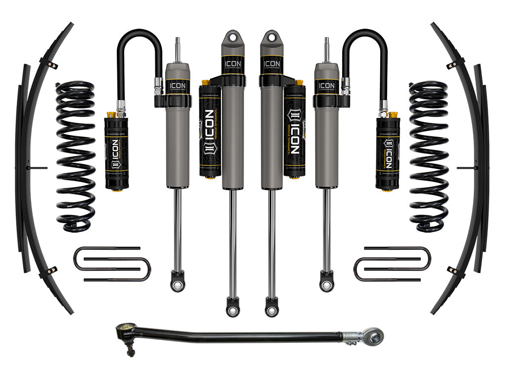 ICON Vehicle Dynamics K62524L 20-22 FORD F250/F350 2.5" STAGE 4 SUSPENSION SYSTEM W EXPANSION PACK for Select Ford F-250 Super Duty, Ford F-350 Super Duty