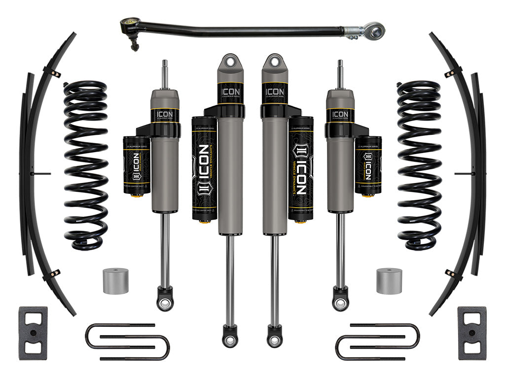 ICON Vehicle Dynamics K62563L 23 FORD F250/F350 DIESEL 2.5" STAGE 3 SUSPENSION SYSTEM W/ EXPANSION PACK for Select Ford F-250 Super Duty, Ford F-350 Super Duty