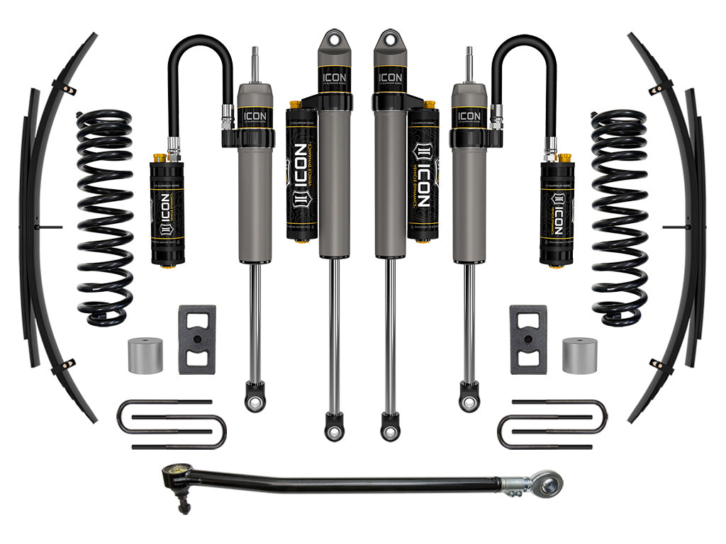 ICON Vehicle Dynamics K62564L 23 FORD F250/F350 DIESEL 2.5" STAGE 4 SUSPENSION SYSTEM W/ EXPANSION PACK for Select Ford F-250 Super Duty, Ford F-350 Super Duty
