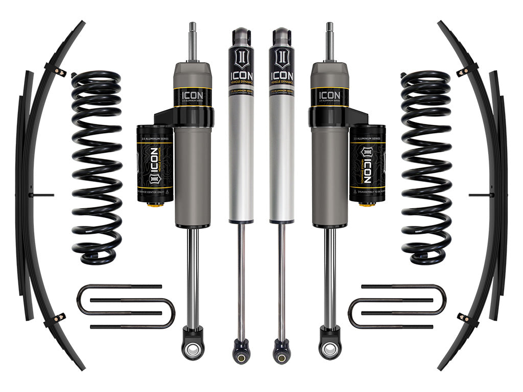 ICON Vehicle Dynamics K62582 11-16 FORD F250/F350 2.5" STAGE 2 SUSPENSION SYSTEM W EXPANSION PACK for Select Ford F-250 Super Duty, Ford F-350 Super Duty