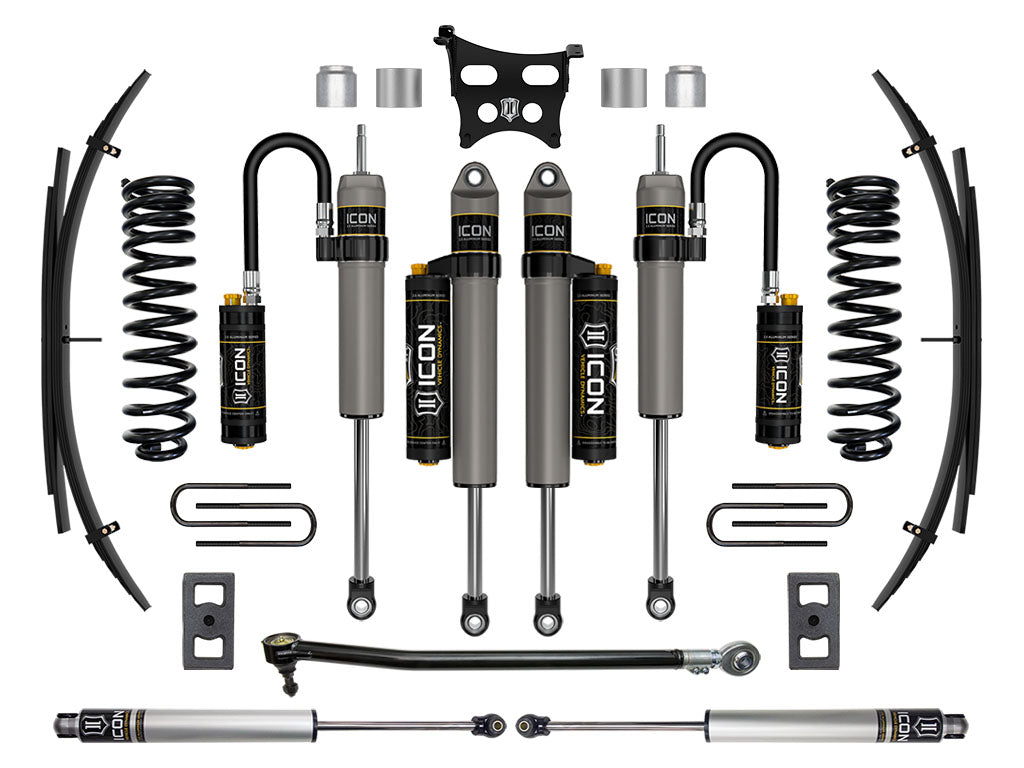 ICON Vehicle Dynamics K62595L 23 FORD F250/F350 GAS 2.5" STAGE 5 SUSPENSION SYSTEM W/ EXPANSION PACKS for Select Ford F-250 Super Duty, Ford F-350 Super Duty