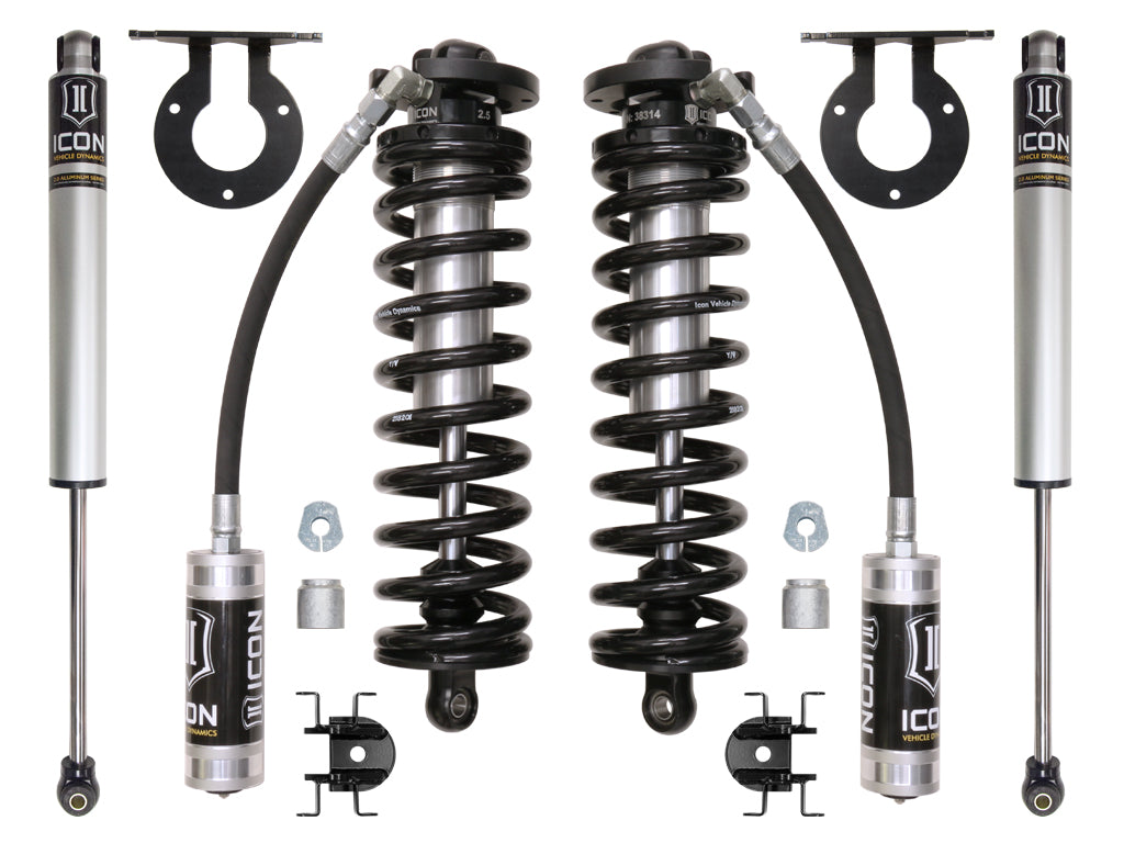 ICON Vehicle Dynamics K63101 05-16 FORD F250/F350 2.5-3" STAGE 1 COILOVER CONVERSION SYSTEM for Select Ford F-250 Super Duty, Ford F-350 Super Duty