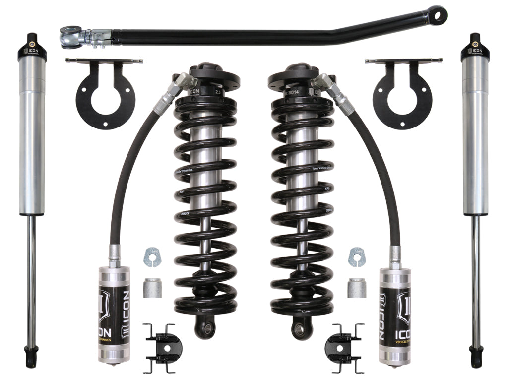 ICON Vehicle Dynamics K63102 05-16 FORD F-250/F-350 2.5-3" STAGE 2 COILOVER CONVERSION SYSTEM for Select Ford F-250 Super Duty, Ford F-350 Super Duty