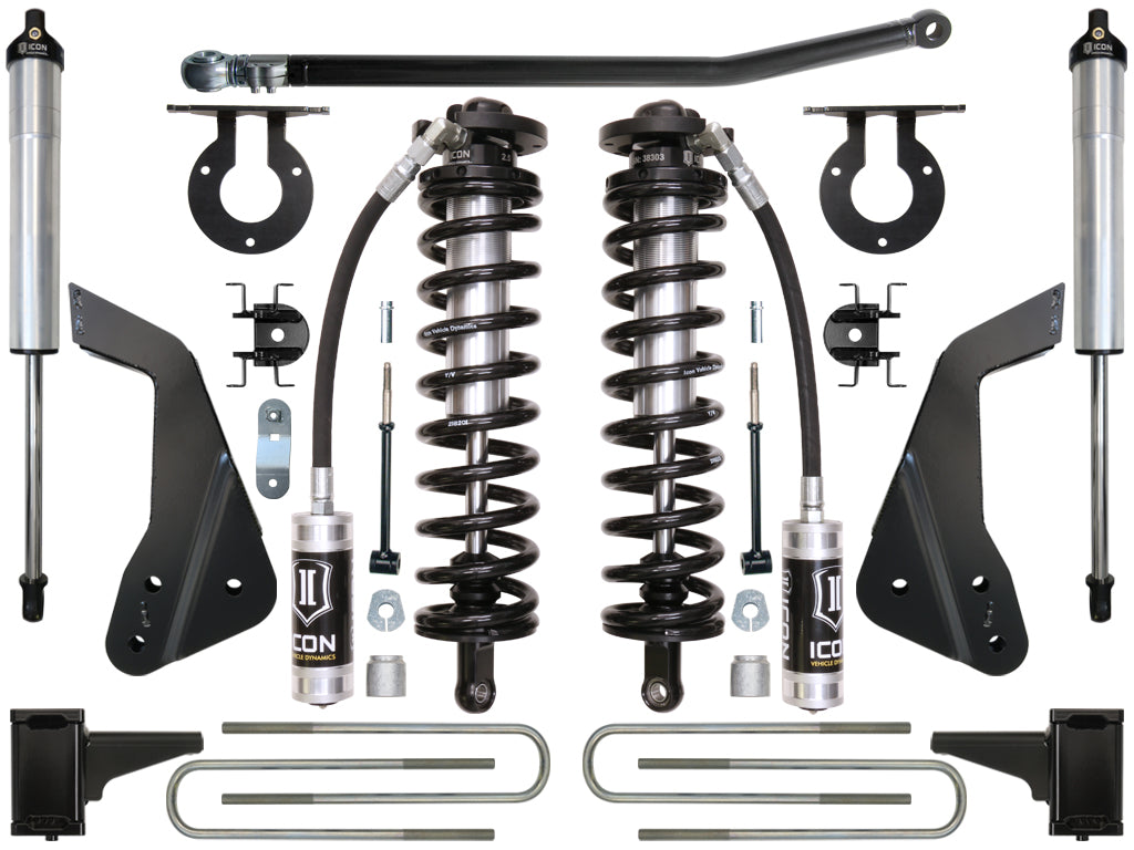 ICON Vehicle Dynamics K63112 05-07 FORD F-250/F-350 4-5.5" STAGE 2 COILOVER CONVERSION SYSTEM for Select Ford F-250 Super Duty, Ford F-350 Super Duty